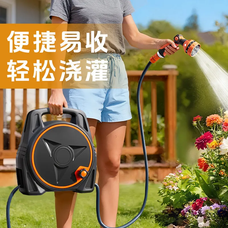 Portable Garden Hose Water Gun Hose Lightweight Folding Watering Hose