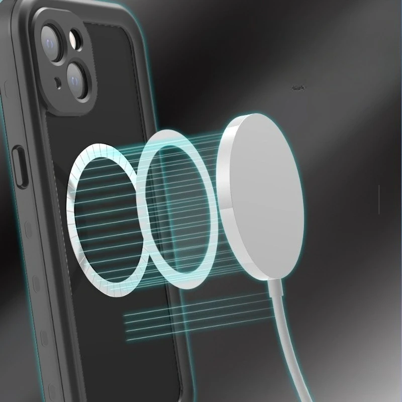 New High-quality Full Sealed Clear IP68 Waterproof Case for IPhone 16 15  Pro Max Shockproof Cover Screen Protector