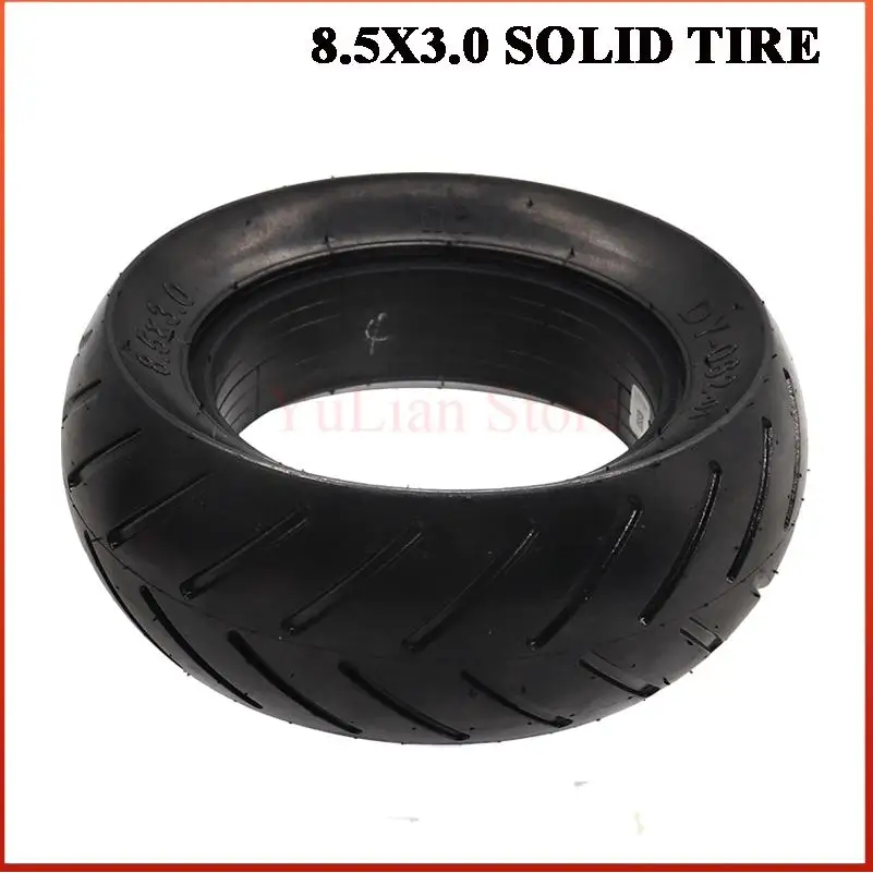 8.5x3.0 Solid Tire for Electric Scooter VSETT 8/9 Macury Zero Series 8.5 Inch 8 1/2X3 Widened DurableTyre