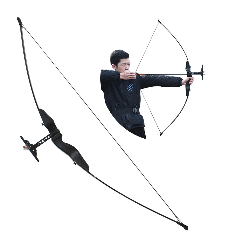 

M99 Professional Sports Shooting Bow High-strength Fiberglass Recurve Bow 40 lbs Bow and Arrow with Single-hole Sight