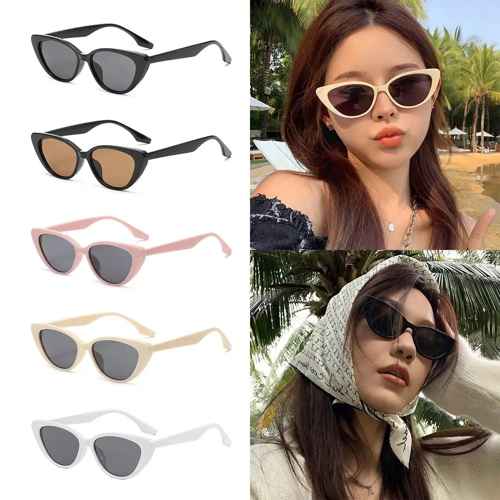 

Retro Small Frame Cat Eye Shape Sunglasses Colorful UV400 Shades Sun Protection Sun Glasses for Women