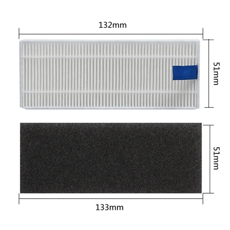 مكنسة كهربائية فلتر Hepa ، قطع غيار فرشاة جانبية ، فرشاة جانبية لمستكشف Tefal Rowenta X-Plorer ، سمارت فورس Isweep X3