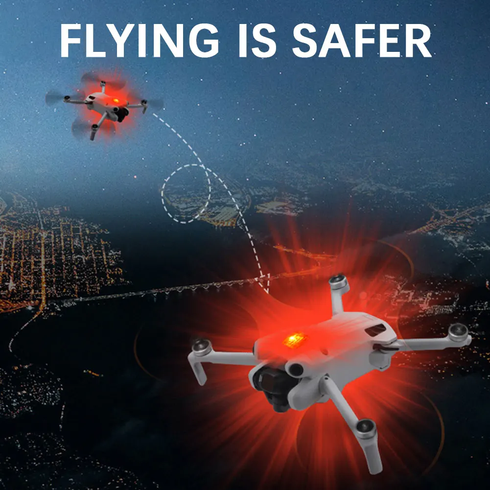 Strobe Anti-Collision-Drone LED Light USB Charging Extra Bright Mini Flights Light Drones-Accessories