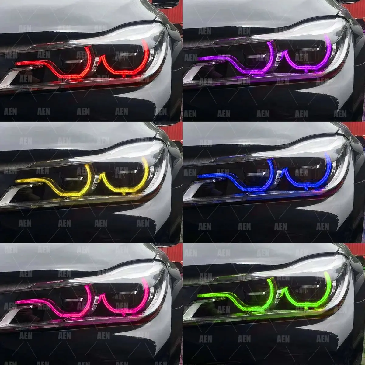 CSL DRL Boards For 2016-2019 BMW 7 Series G11 G12 730i 740e 750i M750i Adaptive Headlight Daytime Running light 63117440360