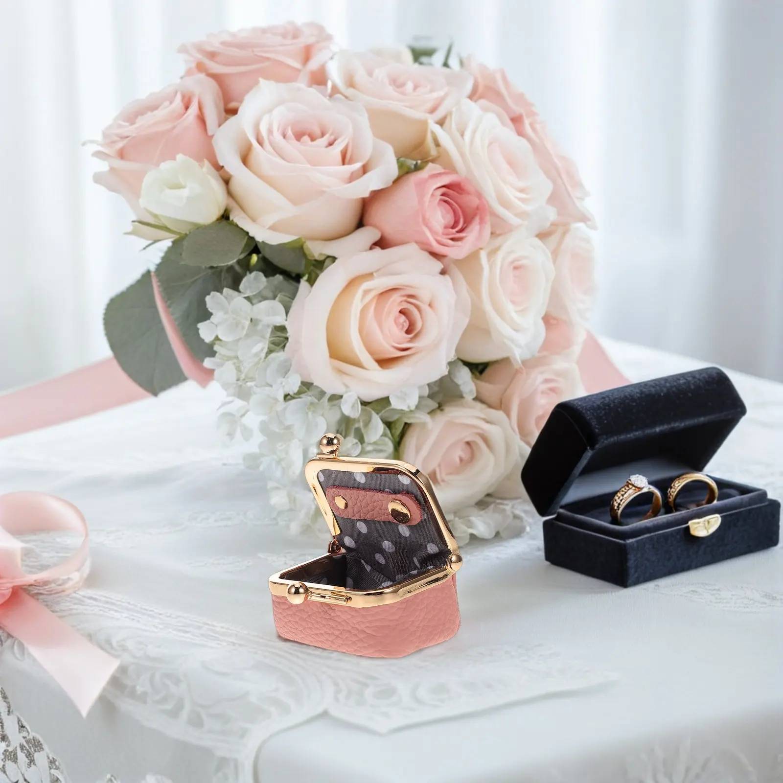 

Маленькая многофункциональная шкатулка для украшений, компактный дорожный органайзер, портативный мини-кейс для хранения колец, серег, ожерелий, браслетов