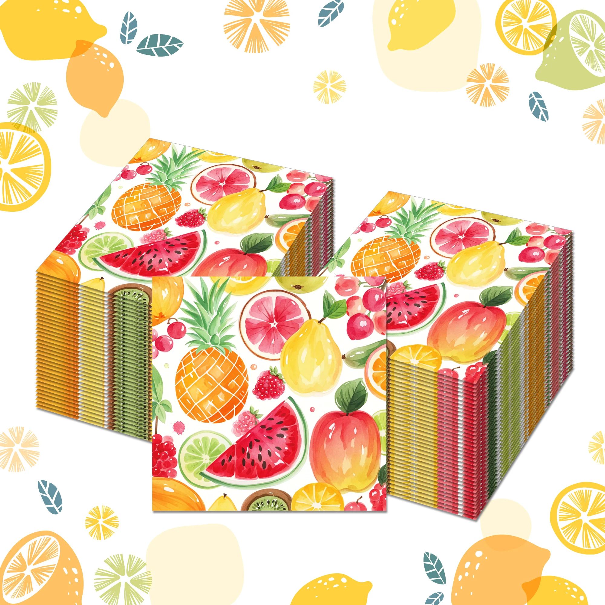 20/40/60 Stück Servietten für Geburtstagsfeier, Einweggeschirr, Abendessen, Papierservietten, Taschentücher ‌ Esszimmer ‌ Dekor für Kindergeburtstag – Detail 9