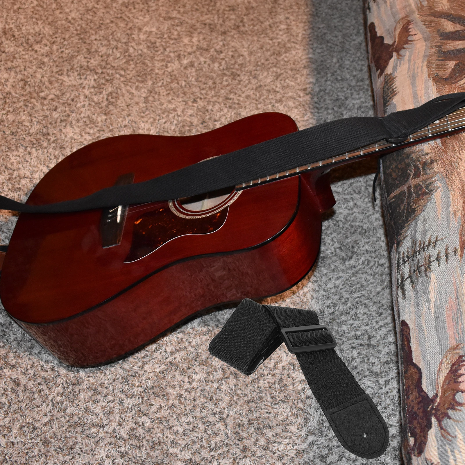 8 قطع حزام جيتار متين قابل للتعديل للرقبة ملحقات صوتية حبال كلاسيكية #1