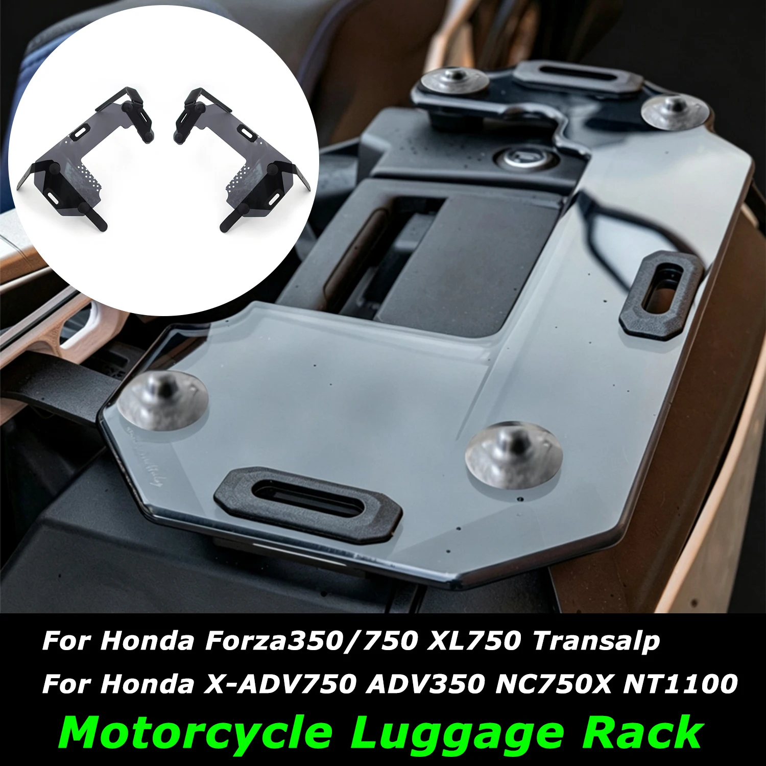 X-ADV750 ADV350 NC750X New Motorcycle For Honda Forza750 350 NT1100 XL750 Transalp Original Side Bags Luggage Racks Accessories