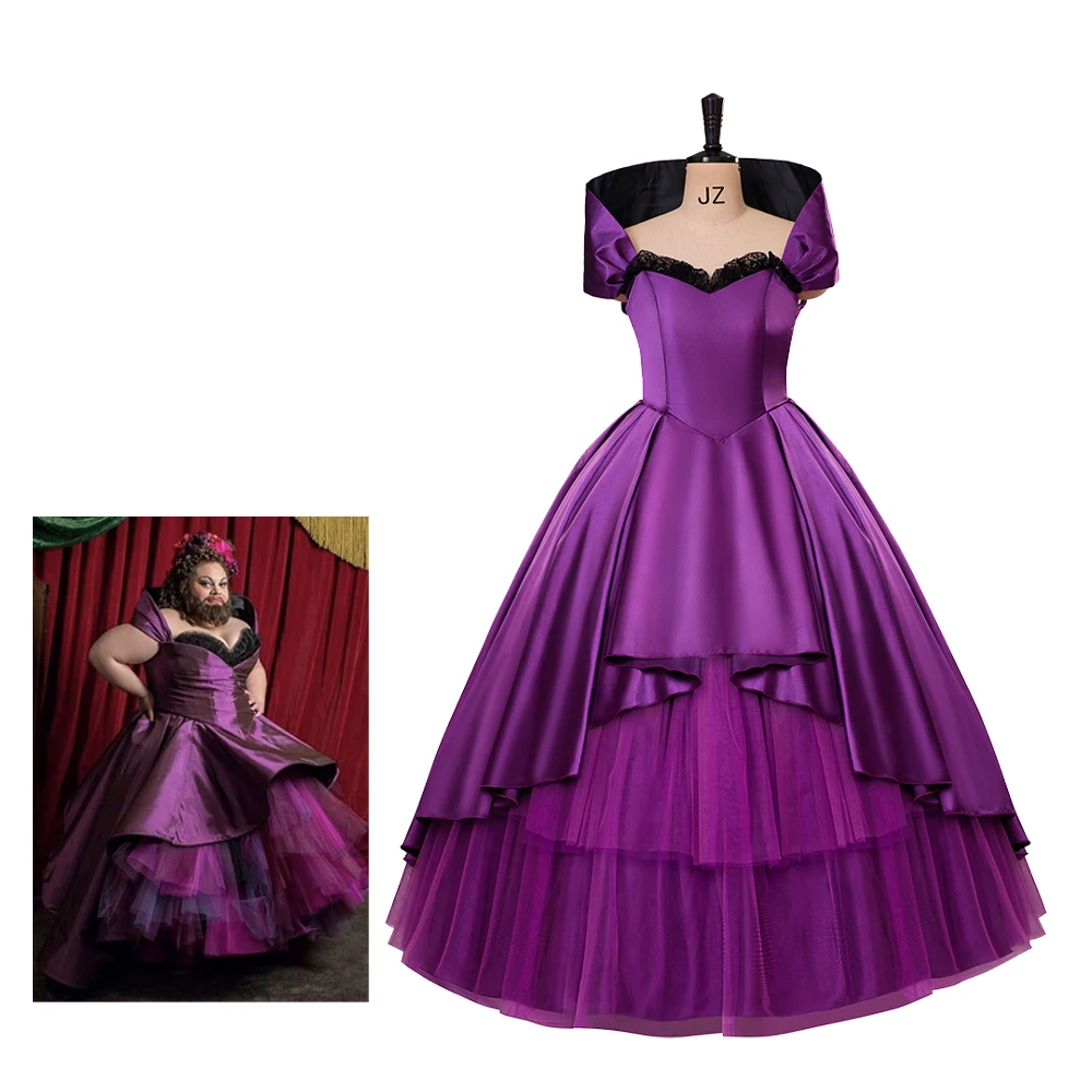 

Musical Film The Greatest Showman Lettie Lutz Cosplay Costume The Bearded Woman Dress Stage Performance Dress Halloween Party