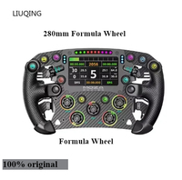 MOZA Racing FSR2 Formula Wheel force feedback 280mm Formula Wheel, Built for Ultimate Racing 4.3-inch Touchscreen LCD Display