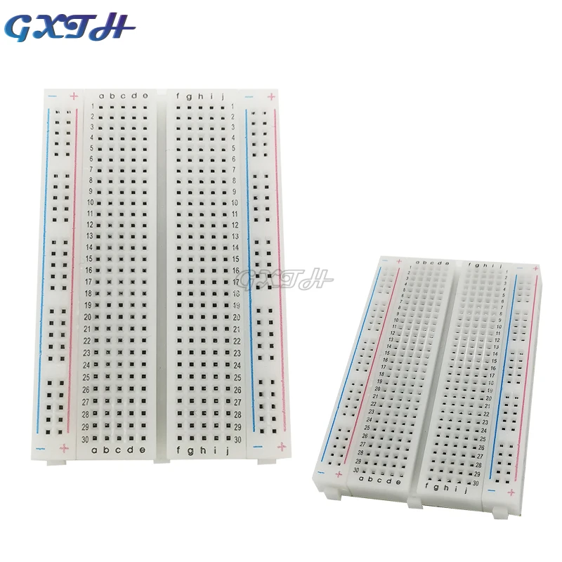 400 Tie Points Solderless PCB Breadboard Mini Universal Test Protoboard DIY Bread Board Bus Test Circuit Board For arduino
