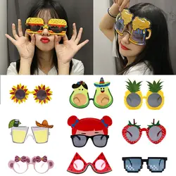 Party Decorative Sunglasses Funny Candle Sunflower Rainbow Dress Prop Sun Glasses Selfie Props Kids Aldult Favor Decor Eyewear