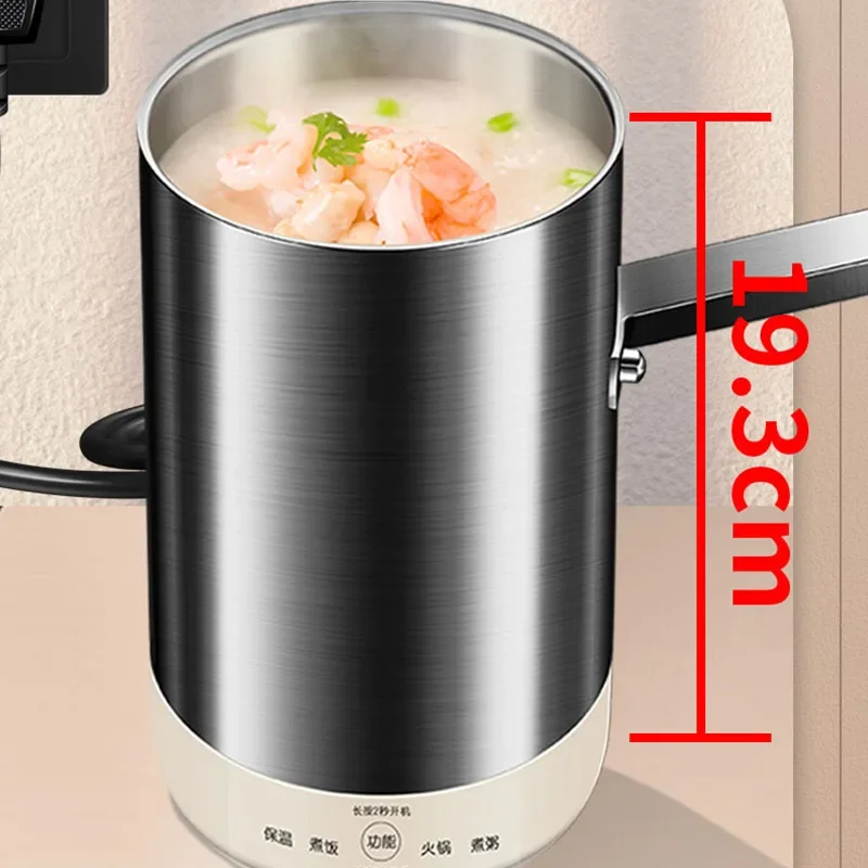 Multifunctional Stainless Steel Electric Oil Fryer Oven French Fries Chicken Frying Pot Fried Fish Grill Noodles Cooking Hotpot