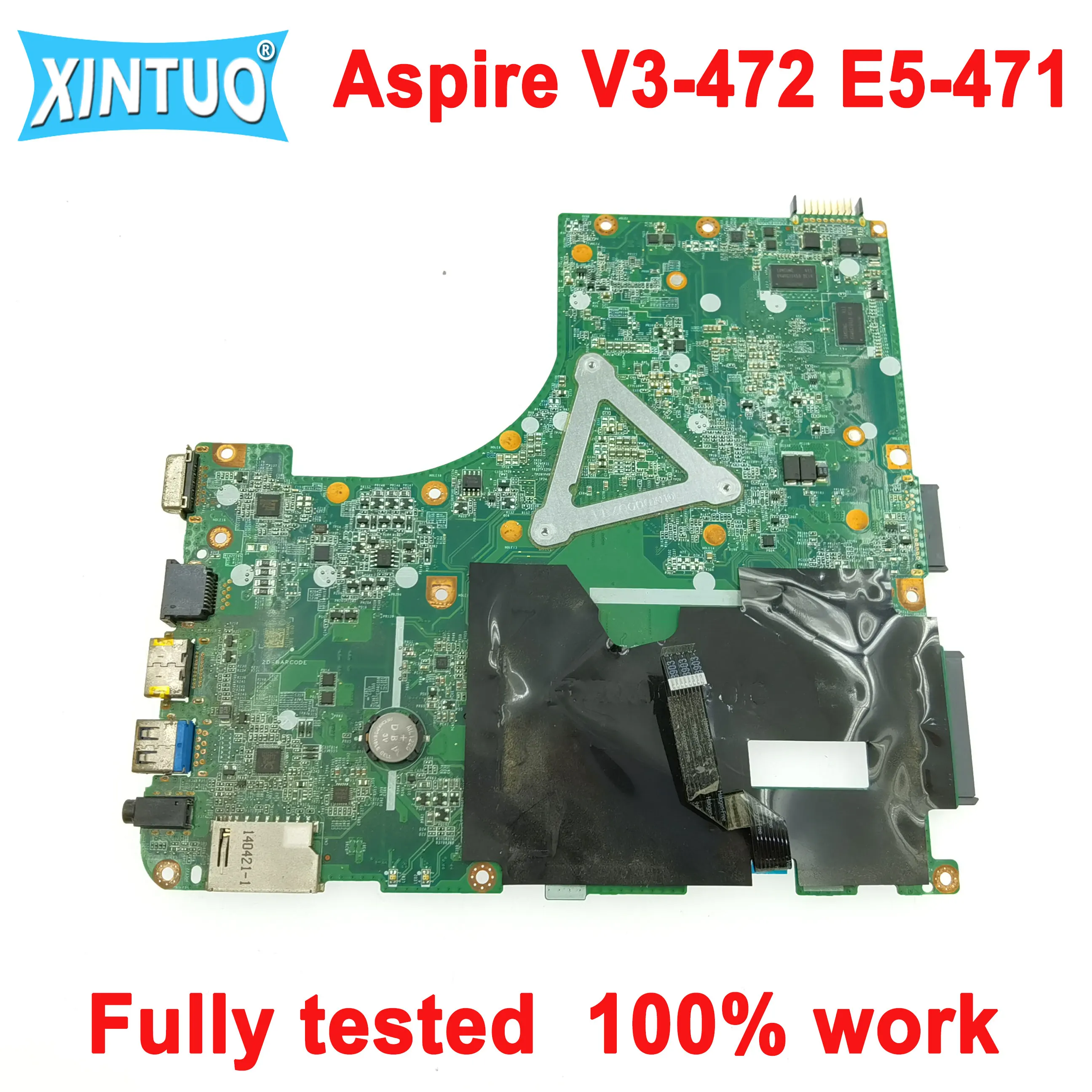 For Acer Aspire V3-472 E5-471 Laptop Motherboard DA0ZQ0MB6E0 Motherboard with i3 i5 i7 CPU GT820M/840M 2G GPU DDR3L 100% Tested