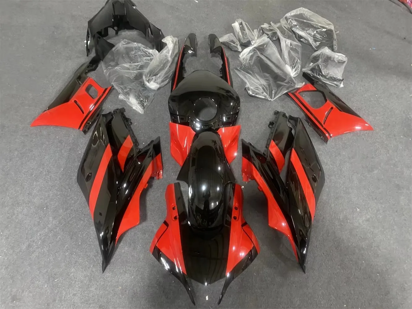 

Motorcycle fairing fits YZF-R3 19-23 YZF-R25 2019 2020 2021 2022 2023 Year Body fairing Black gray Red motorcycle shell