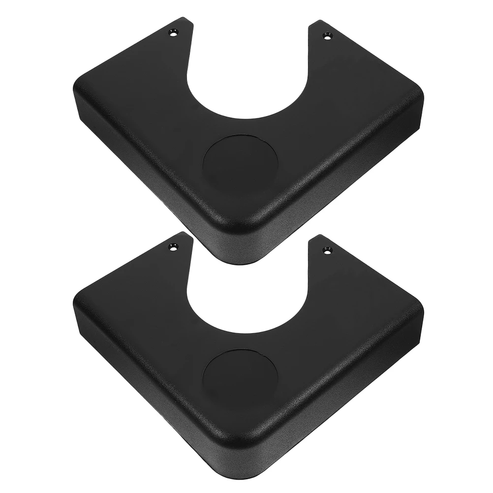 

2PCS Chrome Corners Billiard Table Guard Durable Resin Material Pool Corner Replacement Accessories Snooker Hardware