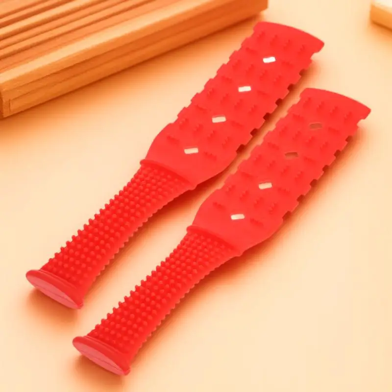 

2Pcs Portable Lengthened Four Holes Body Massage Stick for Shoulder Back Leg Fatigue Relief Immune Circulation Boost