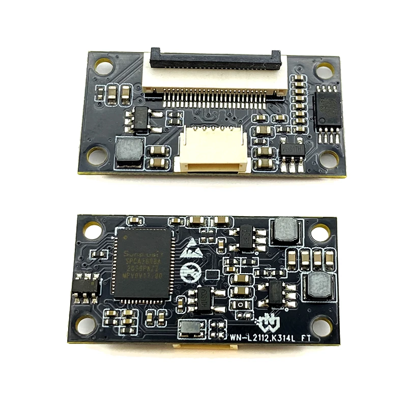 Camera module USB de reconocimiento facial 5MP OV5693/12MP IMX258 CMOS 2K/4K 3840x2160 30fps 24pin AF 75 grados MJPEG YUY2