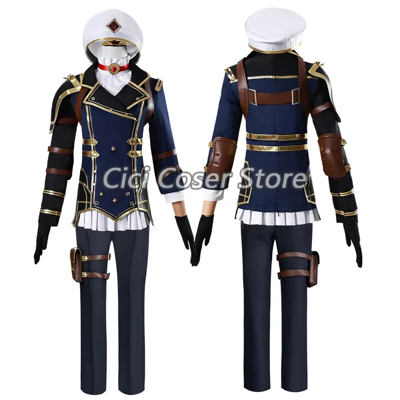 LQGame LOL Arcane Temporada 2 Cosplay Caitlyn Kiramman VI disfraz uniforme trajes fiesta de Halloween carnaval trajes de juego de rol mujeres