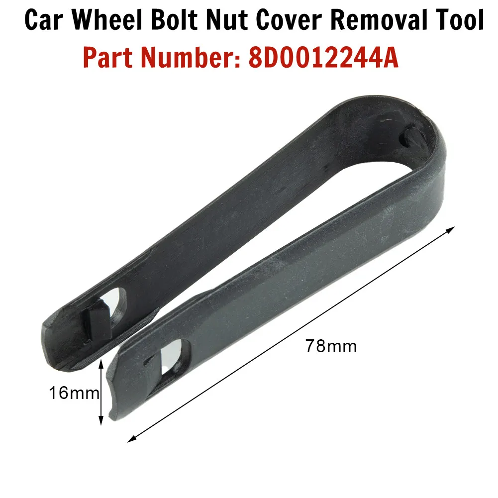 

Car Wheel Stud Nut Bolt Covers Cap Remover Tool Key Tweezers Removal Dismantle Tool 8D0012244A Car Repair Tool