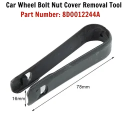 Car Wheel Stud Nut Bolt Covers Cap Remover Tool Key Tweezers Removal Dismantle Tool 8D0012244A Car Repair Tool