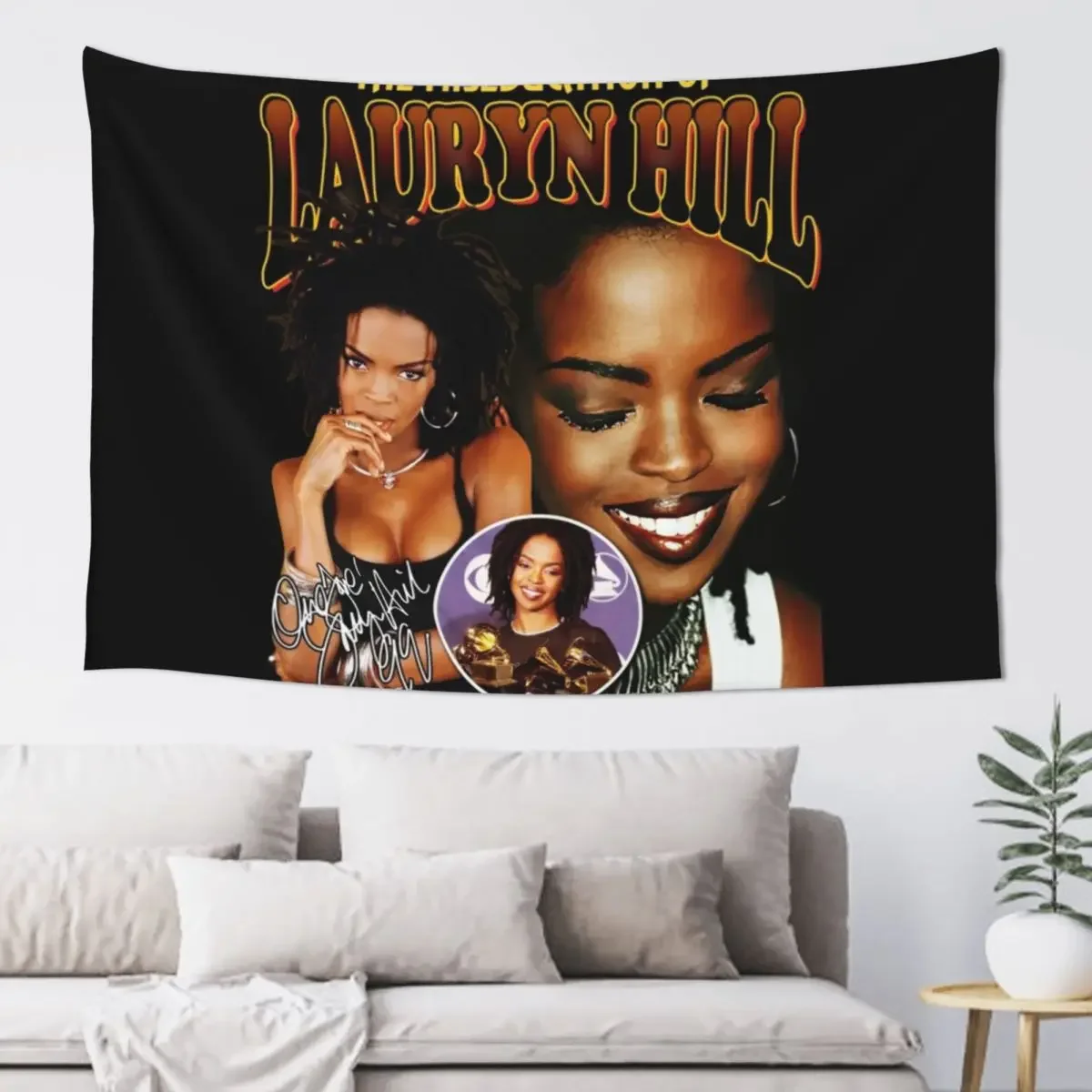 Lauryn Hill The Famous Tapestry Wallpaper Bedroom Room Decoration Korean Style Room Ornaments Tapestry