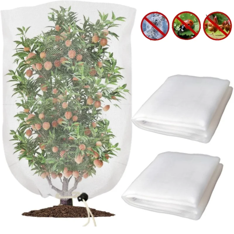 

Сетка для насекомых, крышка для растений, защита для овощей и сада, сетка для фруктов, деревьев, птиц, барьер для улицы, борьба с вредителями, садовые принадлежности