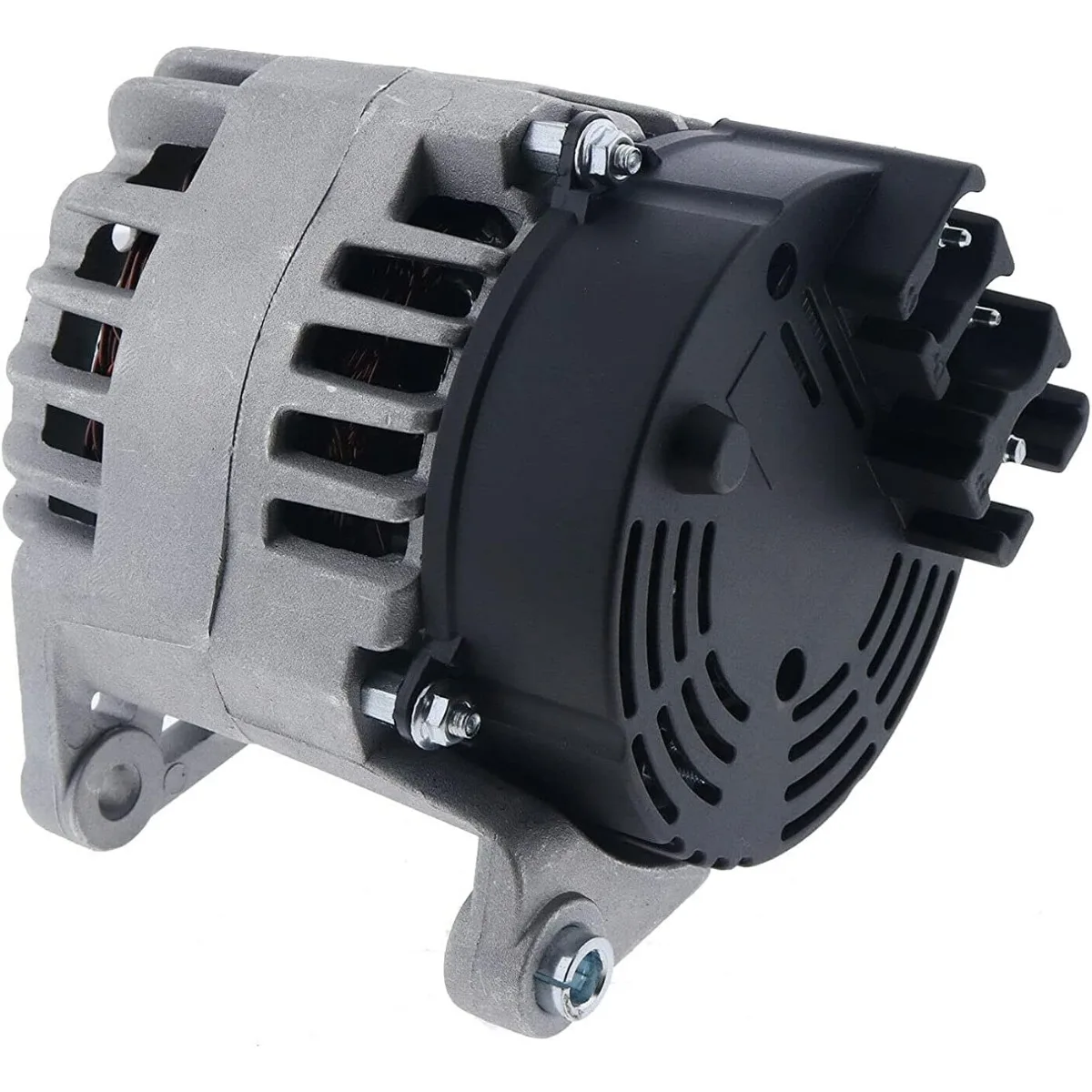 2871A306 T414270 12V 65A Alternator For Perkins 1004-40T 1104C-44 1006-6 1006-60T 1006-60TW Engine 404C-22 404C-22T - view 3