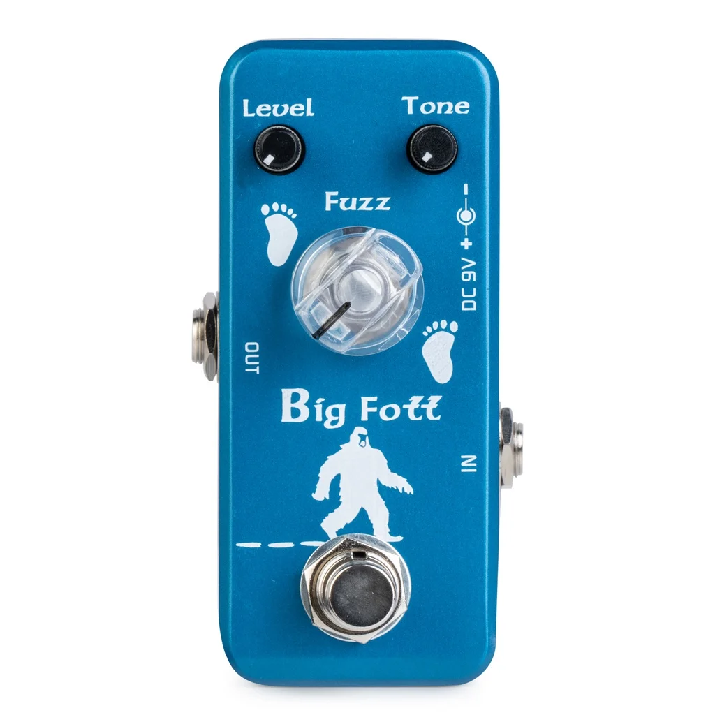 Movall MP-303 Big Fott Fuzz Guitar Effect Pedal Classic Fuzz Mini Pedal True Bypass Electric Guitar Parts & Accessories