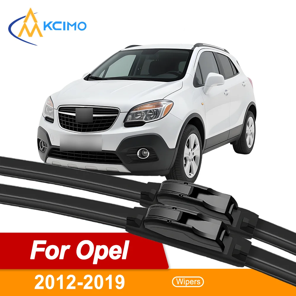 

Универсальные дворники премиум-класса Duo, комплект из 2 предметов для Opel Mokka A J13 2012–2019 Crystal Clear View, тихая работа, прочный
