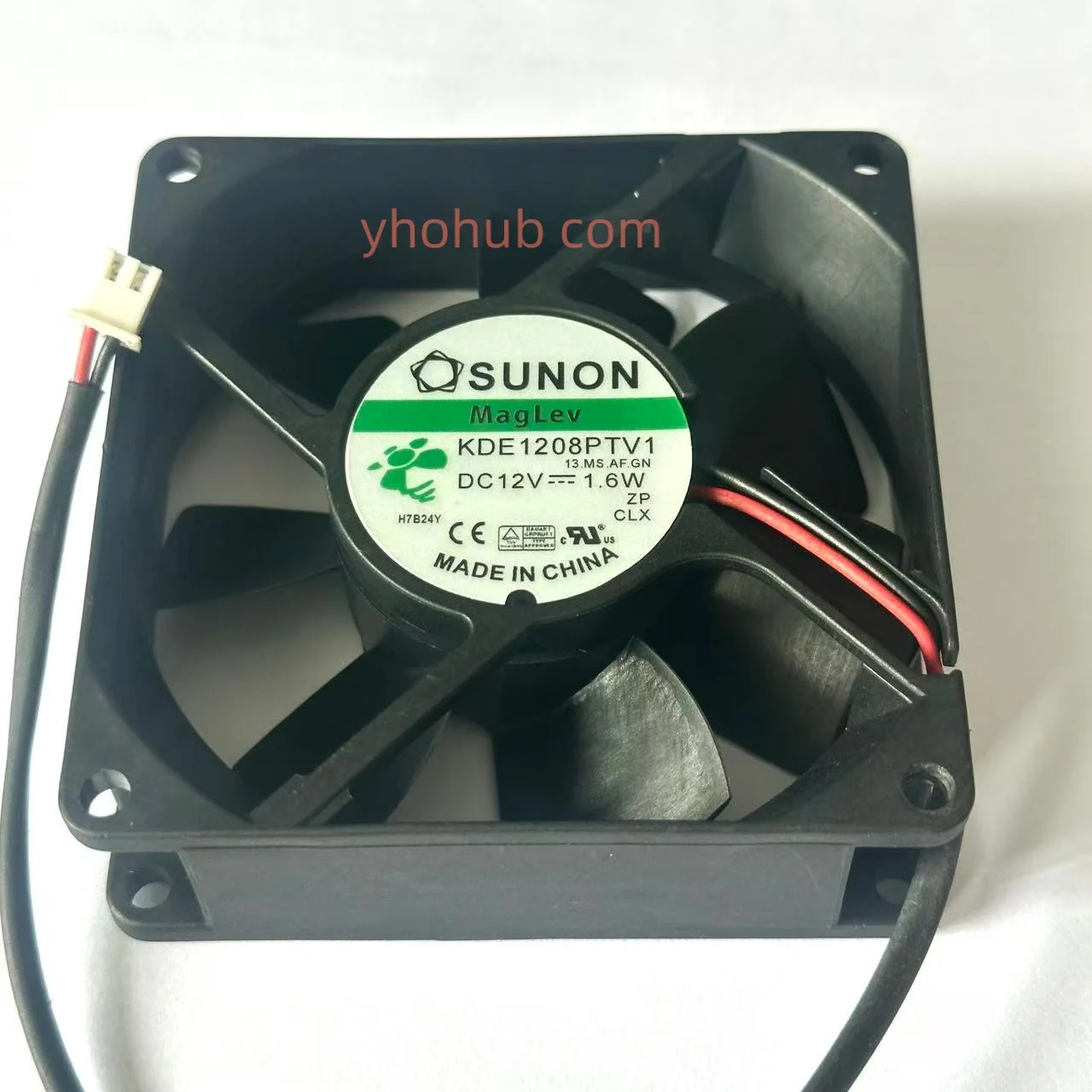 

SUNON KDE1208PTV1 DC 12 В 1,6 Вт 80x80x25 мм 2-проводной охлаждающий вентилятор для сервера