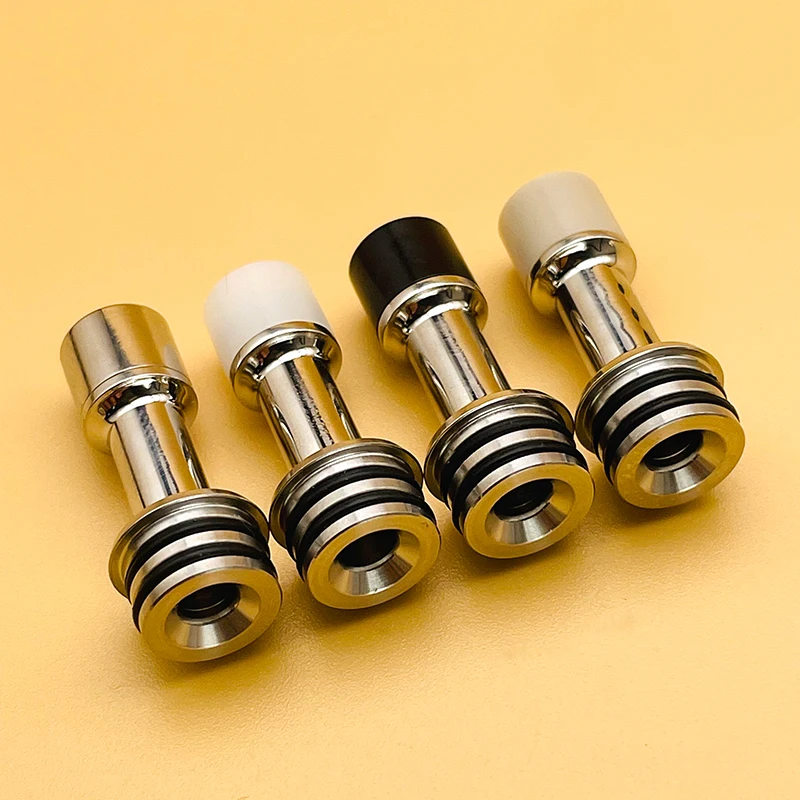 DSX Diplomat Roosevelt Style 510 Drip Tip RVS POM PC Materiaal Mondstuk voor Diplomat MTL RTA Tank Vape Accessoires