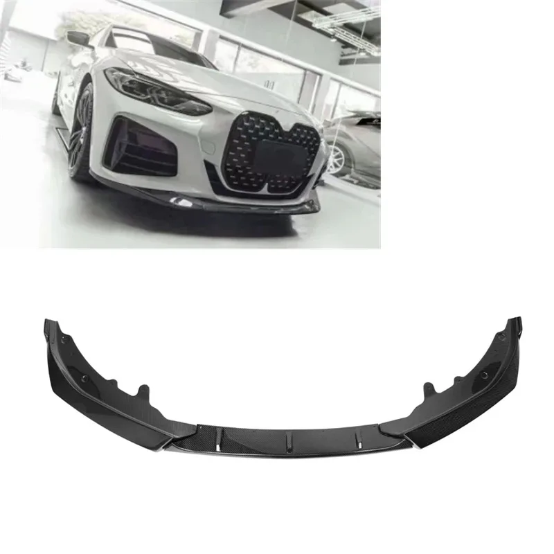

For BMW G22 4 Series 2021+ FD Style 3PCS Front Bumper Lip Surround