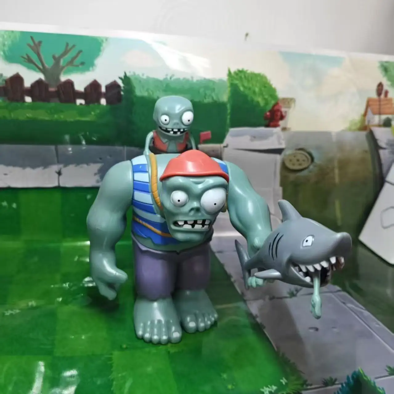 

Plants vs. Zombies characters: Doctor Zombie, Giant Dome Head, Christmas Gift, Children's Toy, Children's Gift