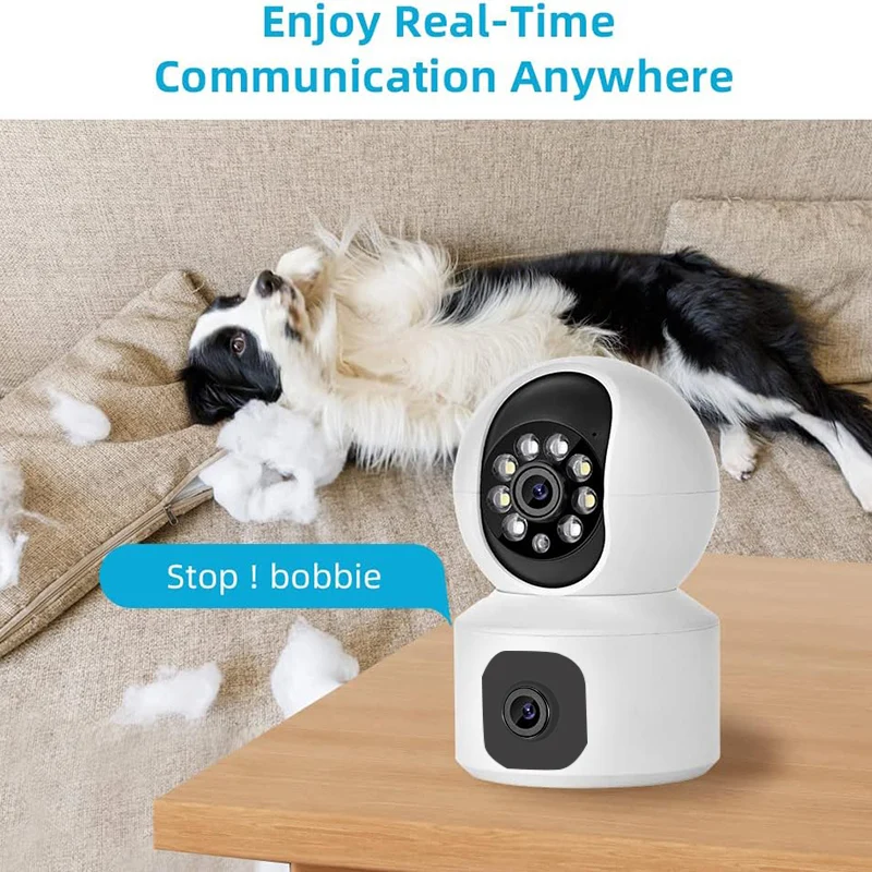 A11 Mini 2.4G Wifi HD 1080P Camera Smart Dual Lens Night Vision Indoor Security Video Surveillance Camera