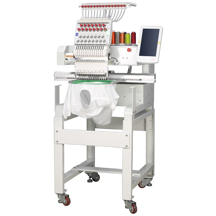 Best 1 Head 15 Needles Embroidery Making Machine Baby Lock Promaker Hat T-shirt Embroidery Machine Prices In Pakistan