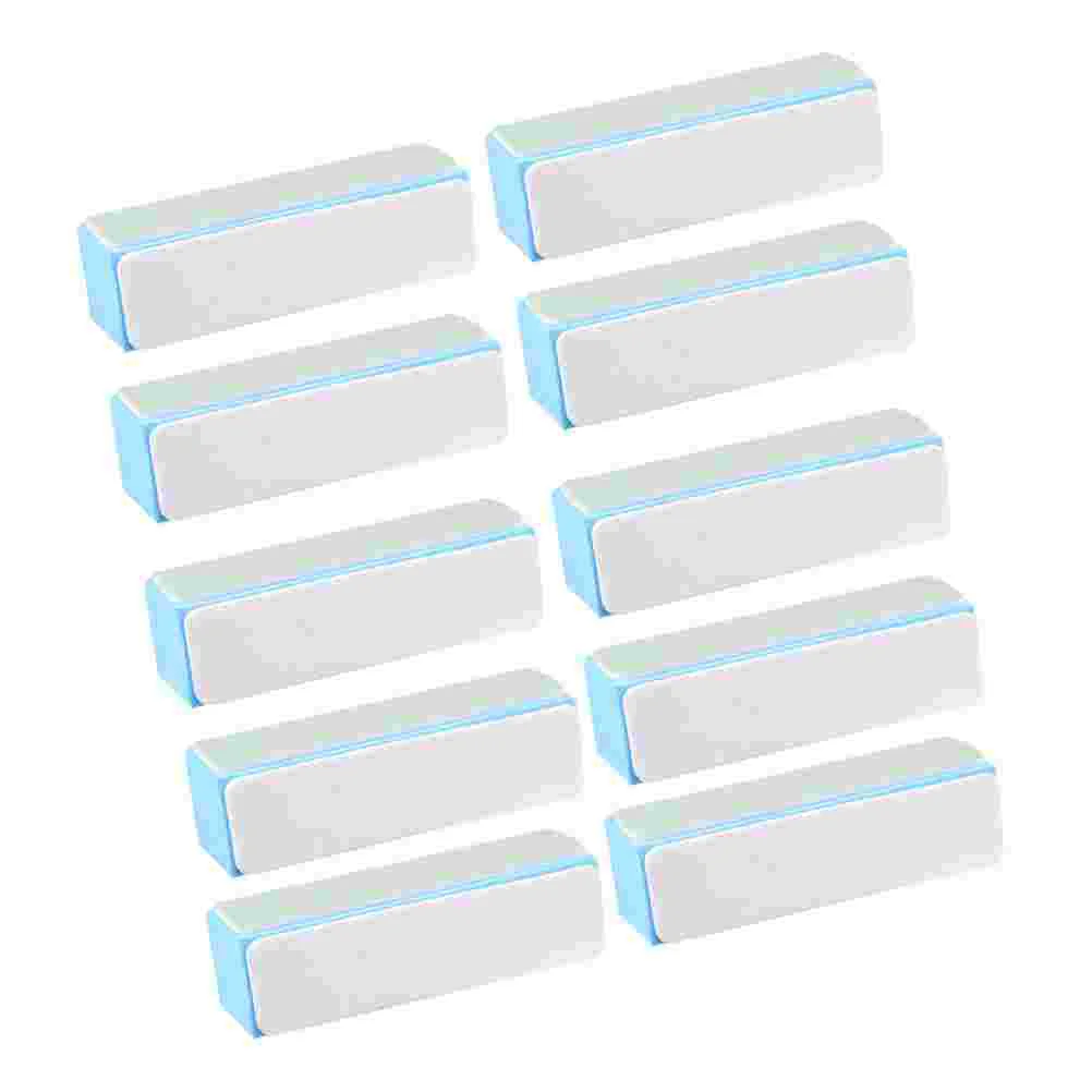 10 adet Kare Sanat Parlatma Bloğu Tırnak Tampon Dosya Taşlama Zımpara Parlatma Bloğu Ceviz Bodhi Parlatma Süngeri