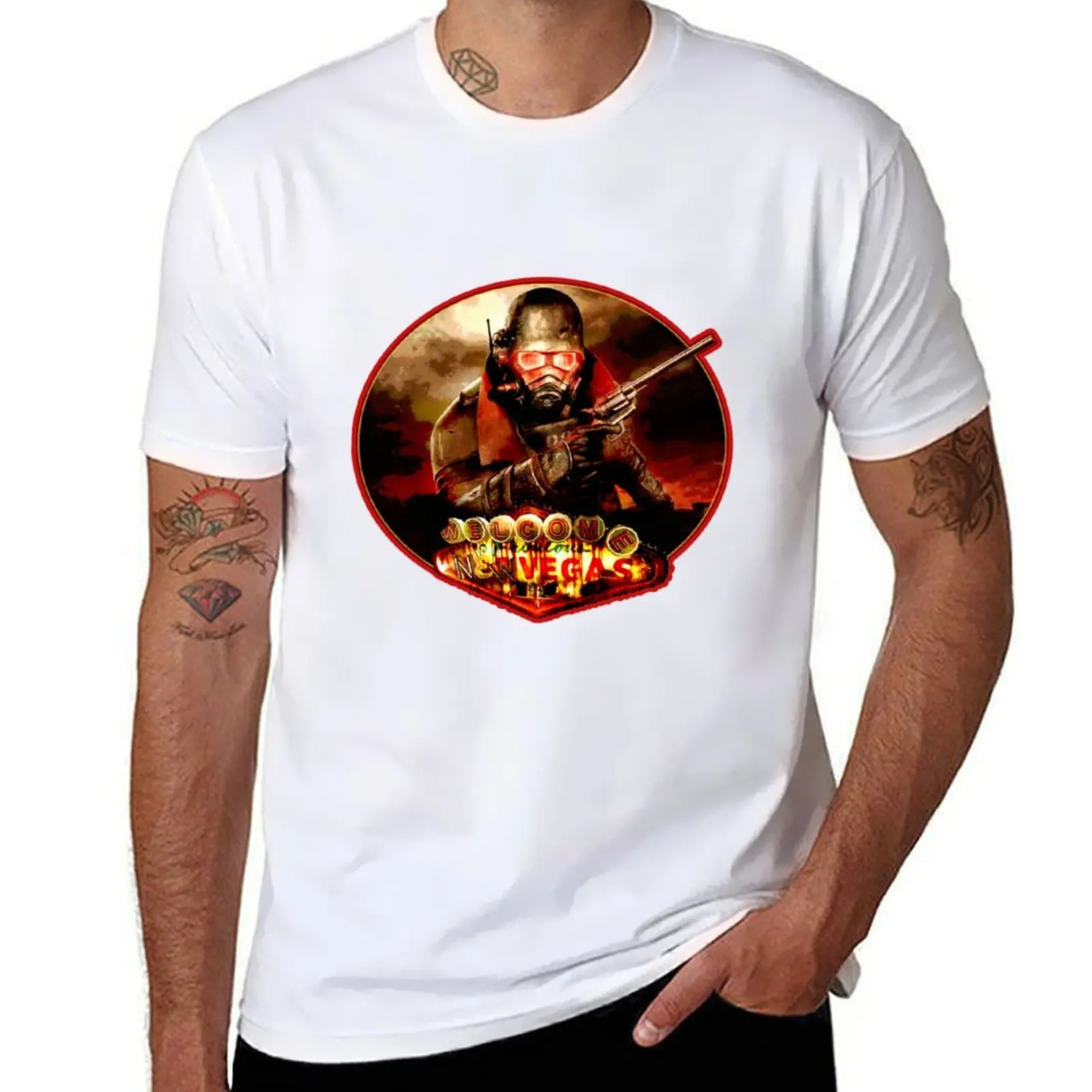 

New Vegas T-Shirt printed t shirts for man t shirts with prints T-Shirt