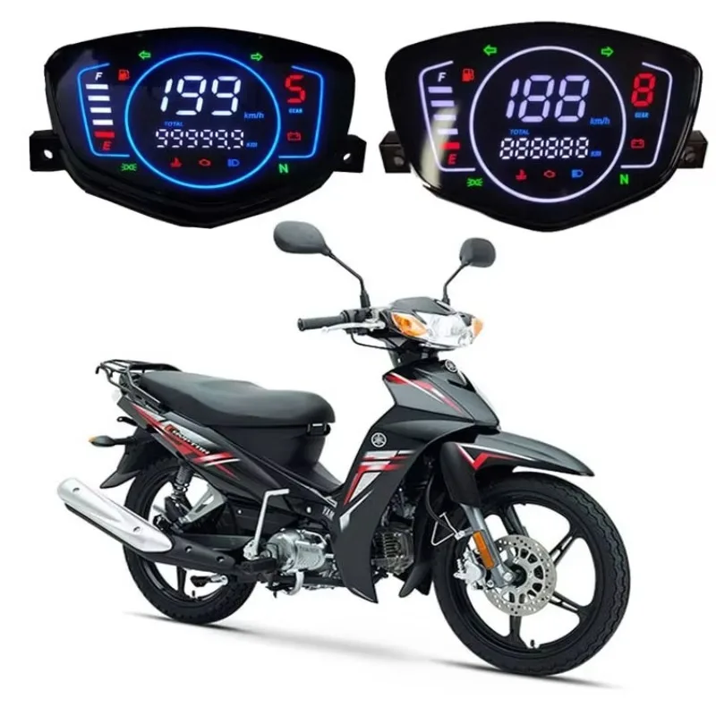 

Modification LC135 V1 CRYPTON X 135 LYM110 Motorcycle Digital Led Meter Speed Meter Odometer Malaysia