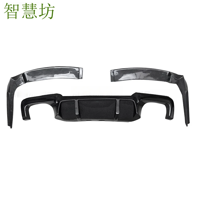 

Suitable For BMW 5 Series F10 F18 Carbon Fiber PSM Style Lip Corner Rear Bumper Modification Car Accessories Body Kit