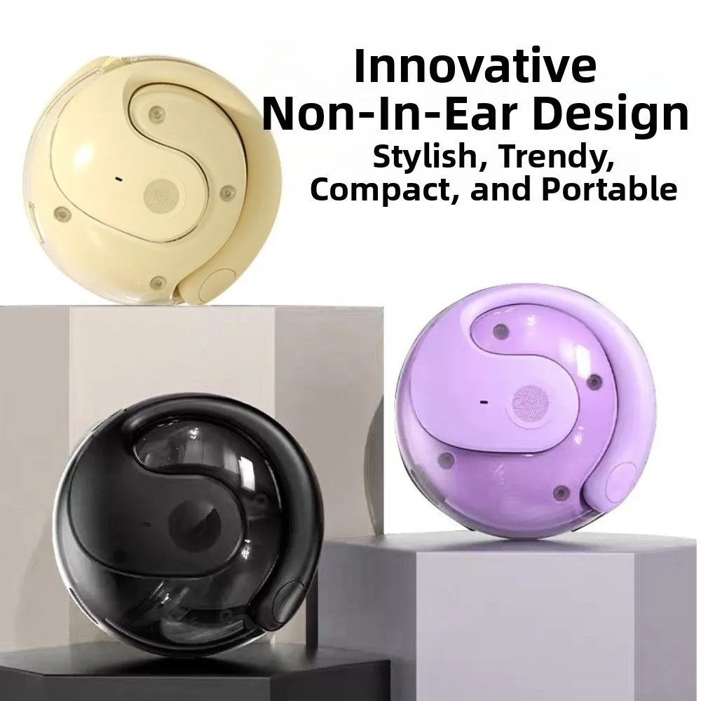 

Waterproof Smart Earbuds HIFI Stereo Bluetooth 5.4 Ear Hanging Headphone Long Standby Noise Canceling