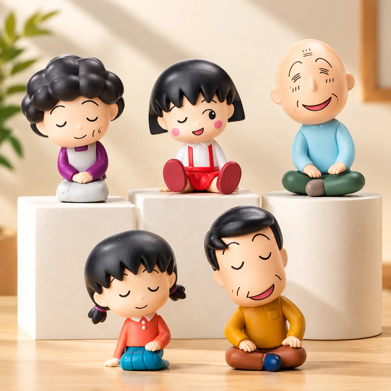 New Products In Stock Anime Meatballs Kimono Series Handmade Action Figure Desktop Decoration Festival Surprise Gift For Friends