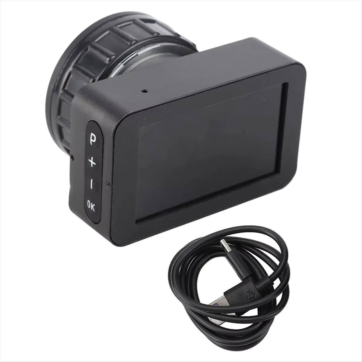 DT111 Mon.4K Electronic Eyepiece Telescope Accessory High-Resolution Color Display Screen for 22mm-46mm Optical Telescopes