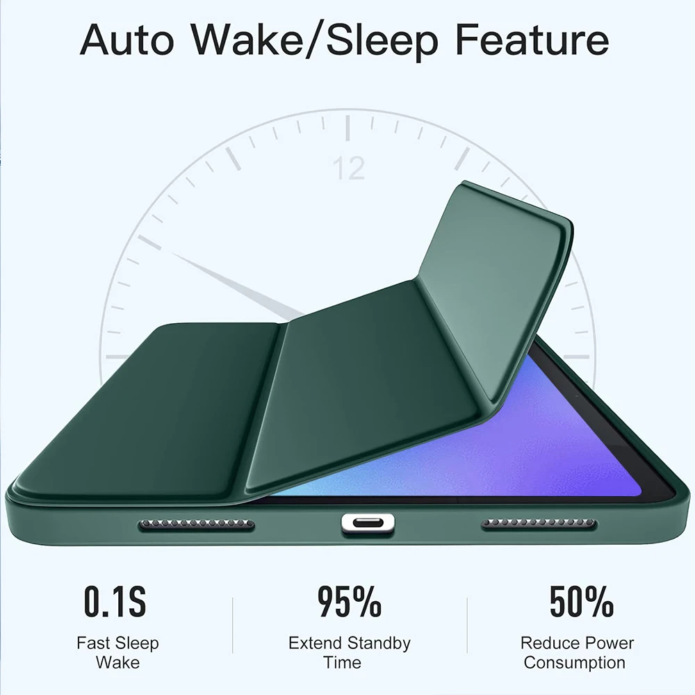 Liquid Silicone Case Compatible with Xiaomi Pad 8 Pro, Matte Soft Anti-Fingerprint Full Coverage Shockproof Tablet Shell