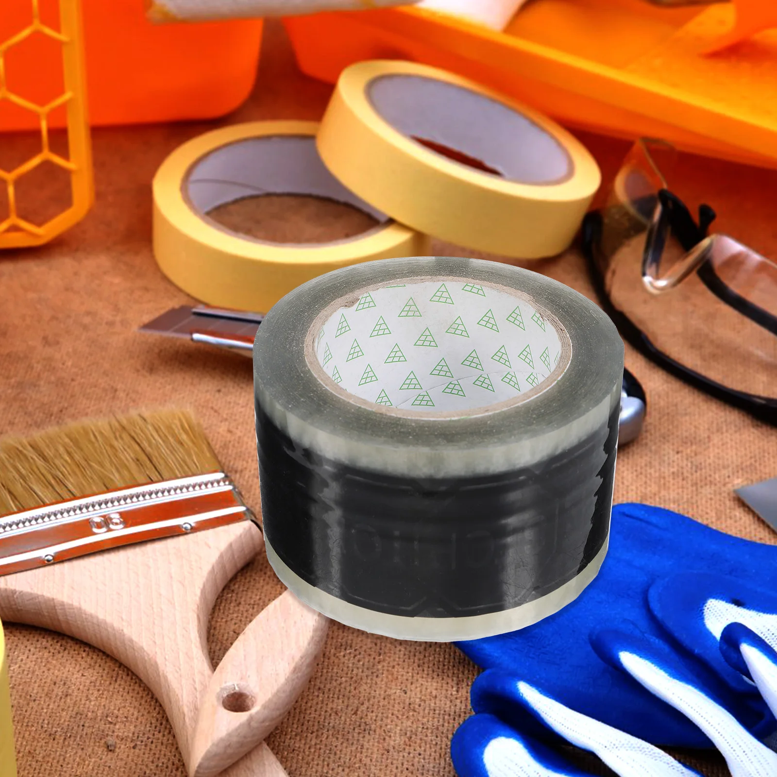 

1 Sign Sealing Tape Adhesive Wear-Resistant for Shipping Packaging Security Warning Use Packing Supplies Small
