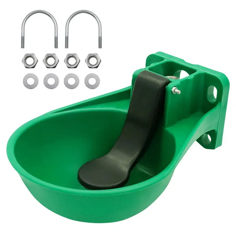 

ABUH-Plastic For Cattle Drinker Cup Automatic Large Capacity Supplies For Livestock Versatile For Cattle Horse Donkey