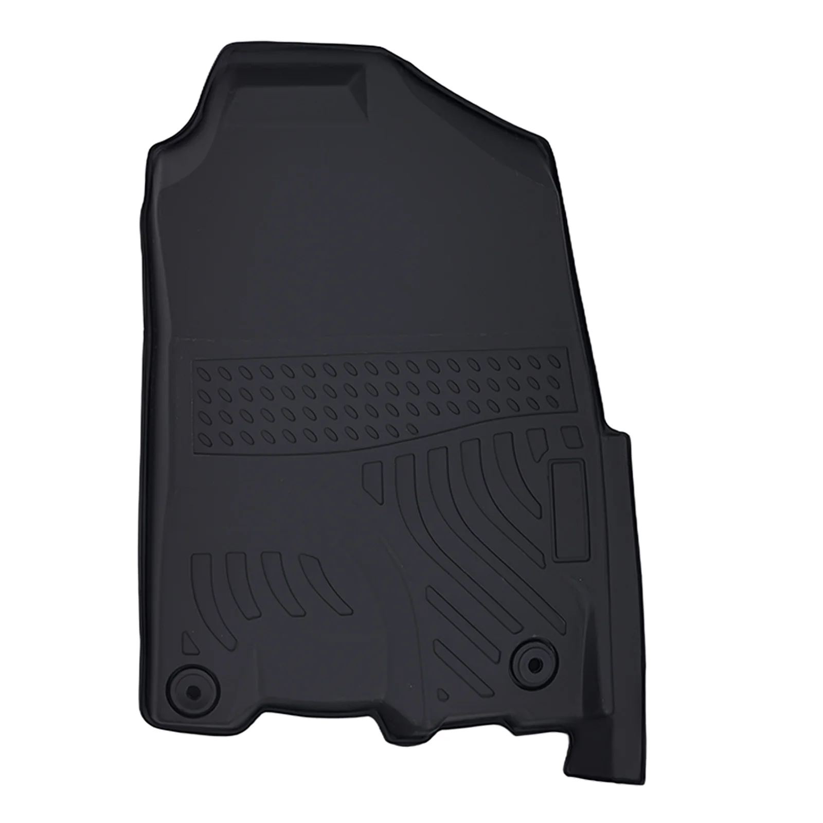 Black TPE Floor Mat Liners for Dodge Ram 1500 Extended Cab 2012-2023 Set