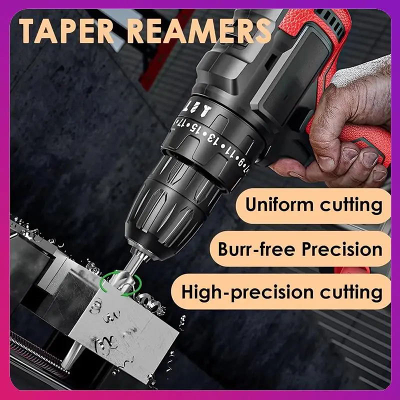 

ABKL-7 Degree Ball Joint Tapered Reamer,Speed Steel Tapered Ball Joint Reamer Tool With 1/2 Inches Toolholder