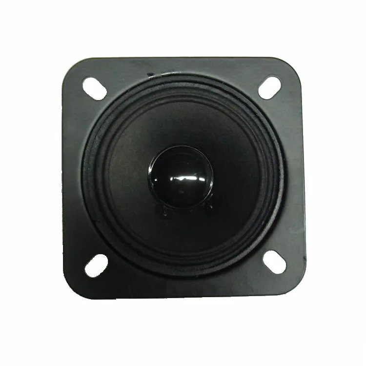 Top  Iron frame 3 Inch 4Ω/8Ω Optional square Paper Cone 75mm Rated Power 5W Tweeter Speaker Driver for Karaoke/Stage/Car etc.