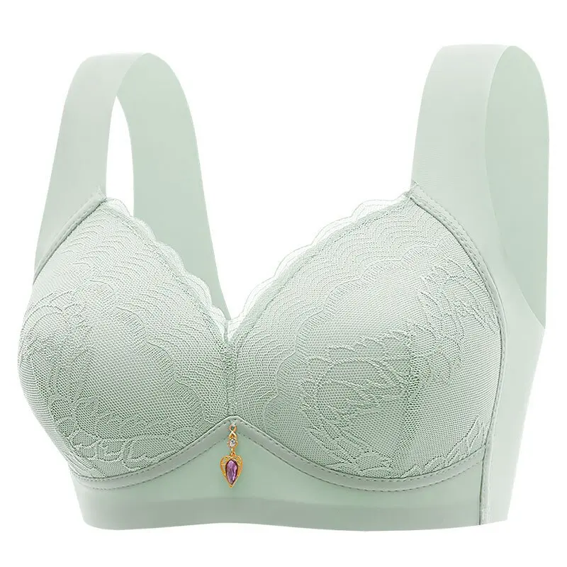 Teenagers' Breathable Back Beauty  Anti-sagging Bra  Thin  Non-wired  Padded Side Bust Control Underwear For All Seasons